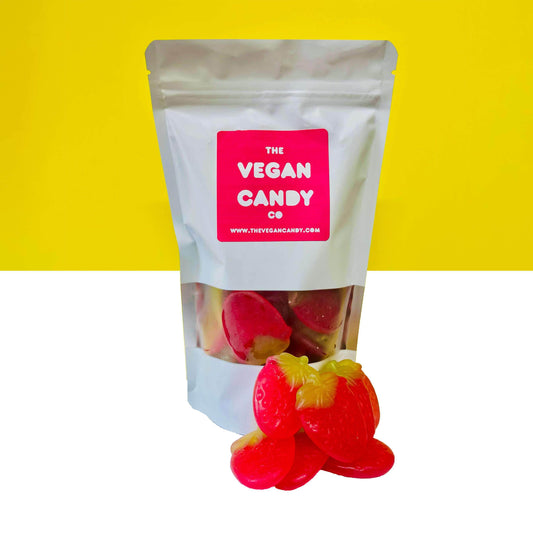 Giant Strawberries - The Vegan Candy